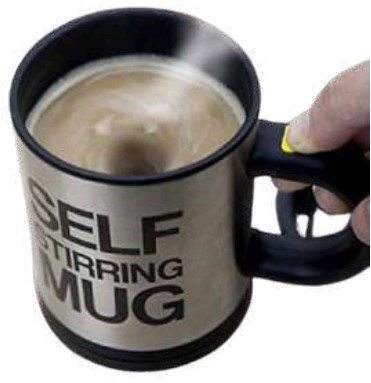 Self Stirring Mug for Tea, Coffee and Quick Mixing, Smart Drinkware Gift for Office Desk Use, Daily Beverage Convenience, Corporate Gifting and Modern Utility